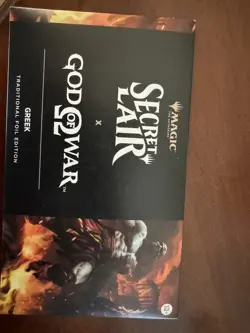 Magic The Gathering Secret Lair x God of War: Greek Foil Edition Sealed - Image 1