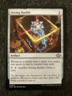 Magic The Gathering MTG - Vexing Bauble - Modern Horizons 3 - Image 1