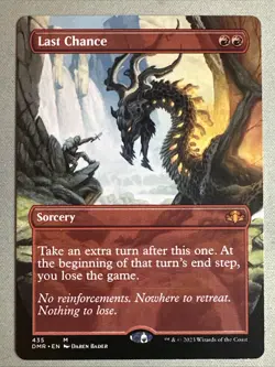 MTG / Last Chance / DMR / #435 / Regular (Borderless) / Mythic / NM - Image 1