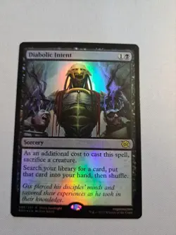 MTG: Diabolic Intent (Foil) (LP): The Brothers' War - Image 1