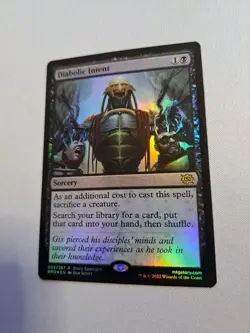 MTG: Diabolic Intent (Foil) (LP): The Brothers' War - Image 3