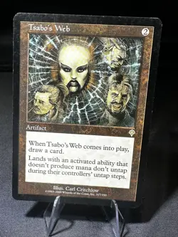 Tsabo's Web *Invasion* MTG Magic the Gathering - Image 1