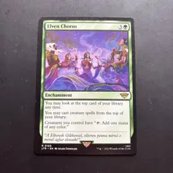 MTG Elven Chorus (160/511) The Lord of the Rings Tales of Middle-earth LP - Image 1