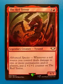 MTG 1x The Red Terror 83 Universes Beyond Warhammer 40000 Magic Gathering x1 NM - Image 1