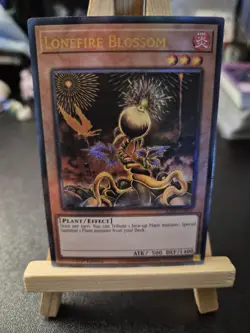 Yugioh Lonefire Blossom RA01-EN002 Ultimate Rare 1st Edition NM - Image 1