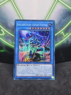 Yugioh Black Luster Soldier - Legendary Swordsman MP24-EN129 Prismatic Secret NM - Image 1