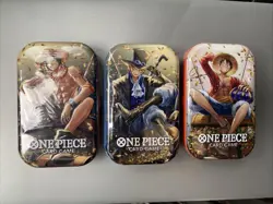 One Piece TCG: Vol 2 Tin Pack Set of 3 TS-02 OP-13 BRAND NEW SEALED & FAST SHIP - Image 1