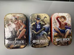 One Piece TCG: Vol 2 Tin Pack Set of 3 TS-02 OP-13 BRAND NEW SEALED & FAST SHIP - Image 2