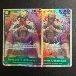 2X Donquixote Doflamingo (Reprint) OP04-031 One Piece TCG Premium Booster NM - Image 1