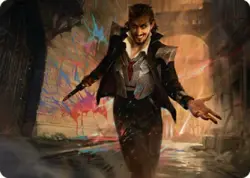 Anhelo, the Painter Art Card [Streets of New Capenna Art Series] Lightly Played - Image 1