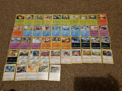 ASTRAL RAIDIENCE 45 pokemon card base set Common Bundle inc 4 trainer cards - Image 1