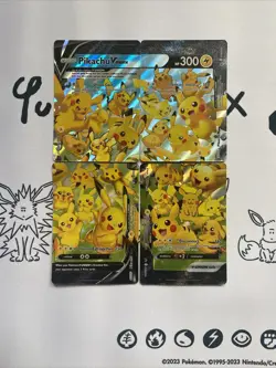 Pokemon TCG Pikachu V-Union SWSH139-142 Celebrations Promo Card Set - Image 1