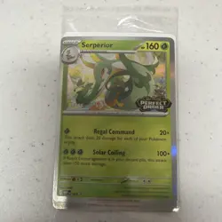 Pokemon Mega Evolution Perfect Order Staff Promo Pack - 4x Card SEALED NEW - Image 1