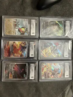 Pokemon TCG Japanese CGC Graded Alt Art Holo Card Lot - 6 Magby feebas #B1 - Image 1
