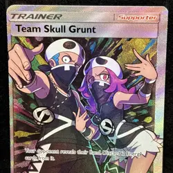 Team Skull Grunt - 149/149 - Pokemon Sun & Moon Full Art Ultra Rare Card - Image 3