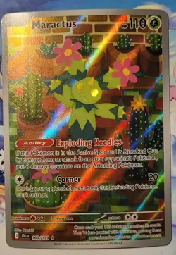 Pokemon Card Maractus 160/159 Full Art NM/M Journey Together - Image 1