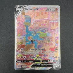 2022 POKEMON CARD MACHAMP V #172/189 SWSH FULL ART ASTRAL RADIENCE - Image 1