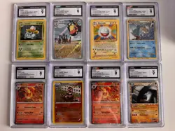 HUGE LOT 34 POKEMON CARDS CGC GRADED PRISTINE 10-8.5 ART RARE JPN ENGLISH MODERN - Image 4
