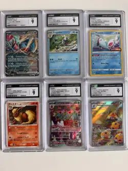 HUGE LOT 34 POKEMON CARDS CGC GRADED PRISTINE 10-8.5 ART RARE JPN ENGLISH MODERN - Image 5