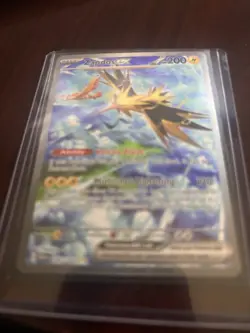 Pokemon TCG Zapdos EX Scarlet & Violet 151 Card Sir NM/M Condition - Image 1