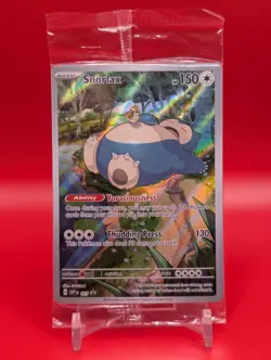 Snorlax 151 ETB Promo SVP EN 051 Sealed Pokemon Card Black Star Promo 2023 - Image 1