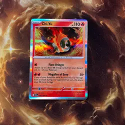Chi-Yu - Holo Rare - Paradox Rift PAR 029/182 Pokemon TCG Card - Image 2