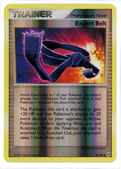 Expert Belt Reverse Holo 87/99 Arceus Pokemon Card - Image 1