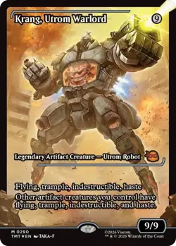 Krang, Utrom Warlord (Showcase, Foil) - 0290 - Teenage Mutant Ninja Turtles MTG - Image 1