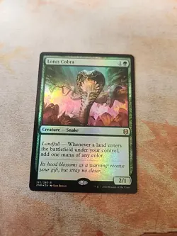 Lotus Cobra Foil Zendikar Rising MTG LP - Image 1