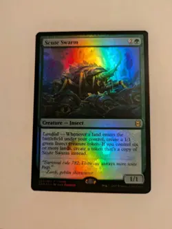 MTG Scute Swarm Unique & Misc. Promos 203/280 Foil Rare - Image 2