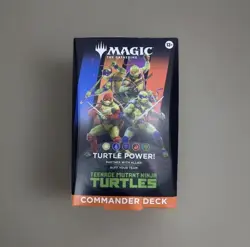 *NEW* Magic The Gathering Commander Deck Teenage Mutant Ninja Turtles - Image 1