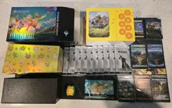 Magic The Gathering Final Fantasy Chocobo Bundle Box Track Lands Click Wheel - Image 1