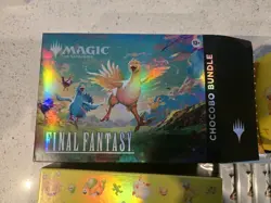 Magic The Gathering Final Fantasy Chocobo Bundle Box Track Lands Click Wheel - Image 2
