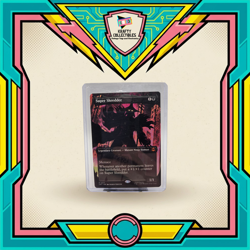 Super Shredder (Borderless) 0217 TMT Teenage Mutant Ninja Turtles TMNT NM/M MTG - Image 1