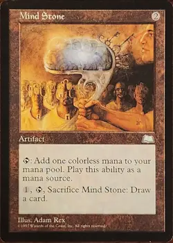 Mind Stone MTG Weatherlight Regular LP Condition - Image 1