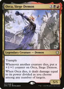 MTG Orca, Siege Demon ** Dominaria United Commander ** English - Image 1