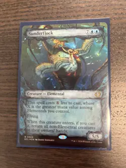 Sunderflock (Showcase) Lorwyn Eclipsed Foil - Image 1