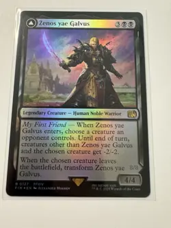 Zenos yae Galvus (FOIL) ✅ Final Fantasy ✅ Magic The Gathering (mtg) - Image 1