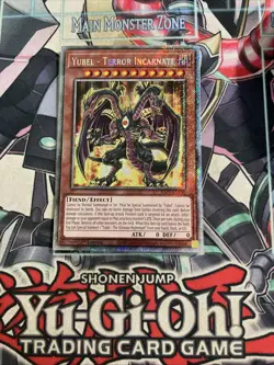 Yubel - Terror Incarnate Platinum Secret Rare RA03-EN190 Yugioh - Image 1