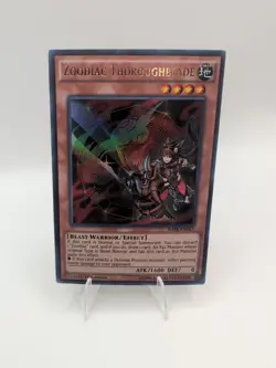 Zoodiac Thoroughblade RATE-EN017 Raging Tempest 1st Edition - Image 1