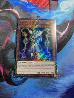 Thunder King Rai-Oh RA03-EN206 Platinum Secret Rare Yugioh 1st Edition Mint PSR - Image 2