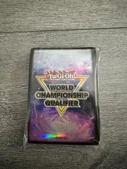 Yu-Gi-Oh! WCQ World Championship Qualifier Sleeves 2024 Purple SEALED - Image 1