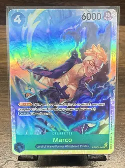 One Piece Card Game TCG Marco PRB02-008 SR M/NM Condition - Image 1