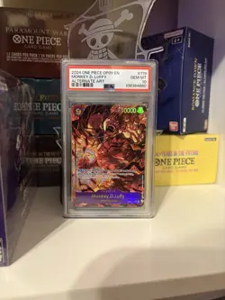 One Piece Monkey.D.Luffy OP09-119 ALT ART English PSA 10 GEM MINT - Image 1