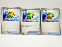 Nest Ball x3 Scarlet & Violet - 181/198 Pokemon Card TCG - NM - Image 1