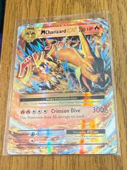 Pokemon Card MCharizard EX 13/108 EVOLUTIONS XY MEGA Charizard + Add'l Cards!!! - Image 1