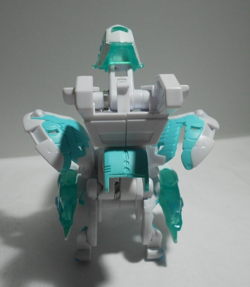 Bakugan Pegatrix Ultra White Haos B500 - Haobracers - Cards - 2 cores - Image 5