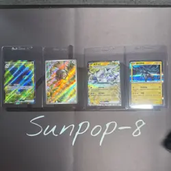 Japanese Pokemon Card Lot! 4 Cards Alt Art And Mew Ex! - Image 1