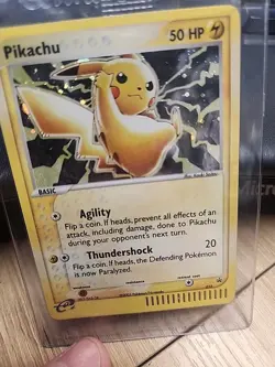 2003 SEALED 2 Card lot Pikachu 12 & Meowth 13 HOLO BlackStar Rare POKEMON Promos - Image 3