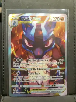 Lucario VSTAR SWSH291 SWSH: Sword & Shield Promo Cards Holo - Image 1